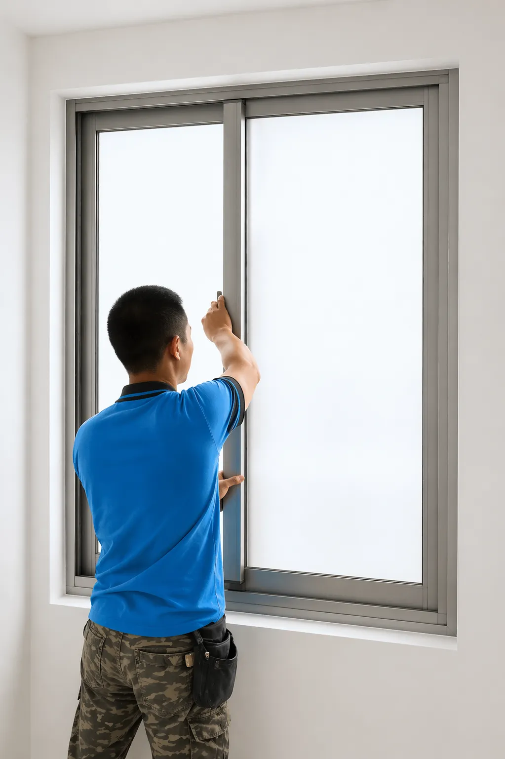 南投鋁門窗安裝案例｜拆除舊窗與現場清理施工過程